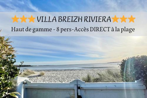 Villa Breizh - Front de mer - Accès plage - 8 personnes