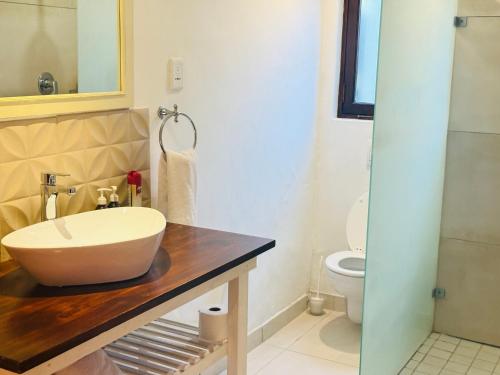 Ένα μπάνιο στο Residence Vive la Vie