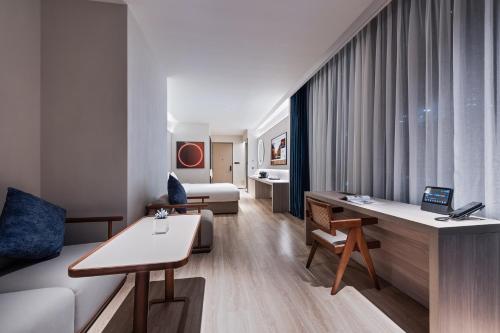 Zona d'estar a Orange Crystal Hotel, Nanshan Science and Technology Park, Shenzhen