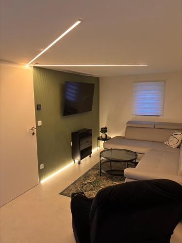 Modern room with terrace