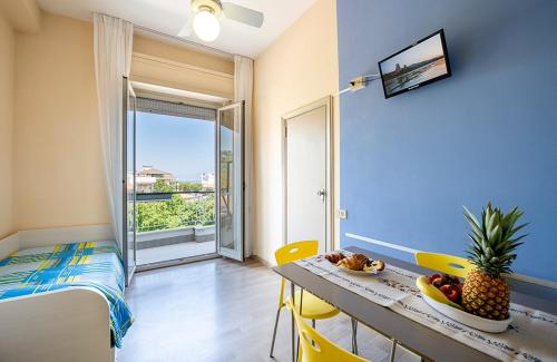 En eller flere senge i et værelse på Silvi Marina Sea Resort