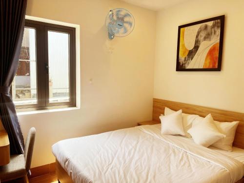 Cama o camas de una habitación en Gori Hotel