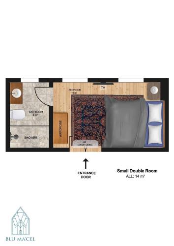 Planimetria di Blu Macel Hotel & Suites -Old City Sultanahmet
