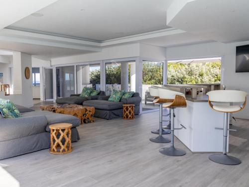 Χώρος καθιστικού στο The Waves On Keurboomstrand