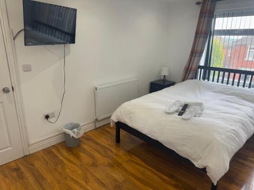 Postel nebo postele na pokoji v ubytování Tarleton Guesthouse