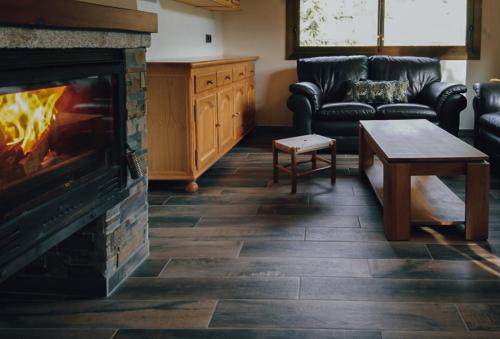 Posezení v ubytování Apartaments i Bungalows Càmping L'Orri del Pallars