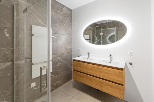 Koupelna v ubytování Home City Hotspot, Near City Center And Park