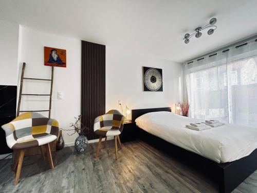 La détente marocaine studio jacuzzi et terrasse