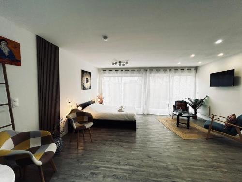 La détente marocaine studio jacuzzi et terrasse