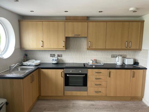 Una cocina o cocineta en 11 longstone house St ives carbis bay