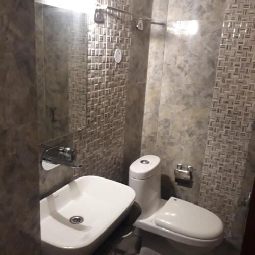 Koupelna v ubytování HOTEL UR