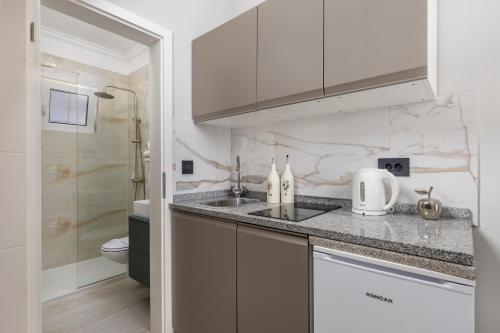 Kúpeľňa v ubytovaní Apartments Villa Chiara Opatija
