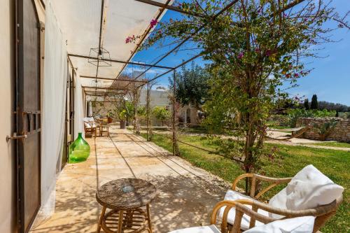 Masseria Li Capperi by Perle di Pugliaにある庭