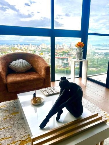 Posezení v ubytování Murano centro 1 - 25 Floor byIMZ