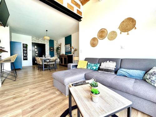 Photo de la galerie de l'établissement Maison climatisée avec piscine au cœur du bassin, à Gujan-Mestras