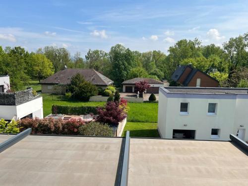 a view from the roof of a house at TheBeautifulView in Saint-Louis