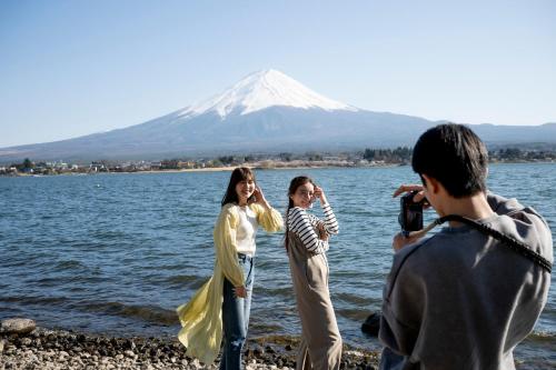 ロッジの近くで見られる自然の景観