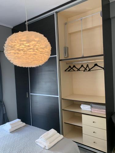 Katil atau katil-katil dalam bilik di F K Apartments