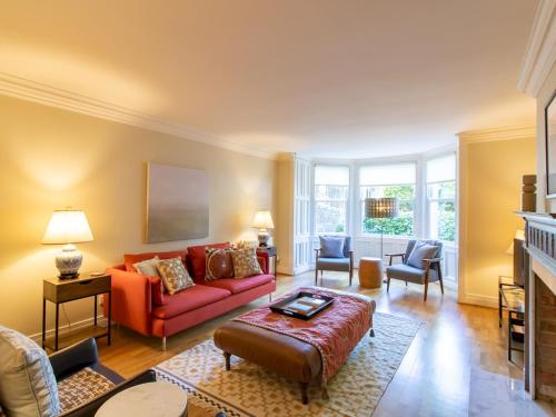 Χώρος καθιστικού στο Pass the Keys The Garden Flat Jesmond
