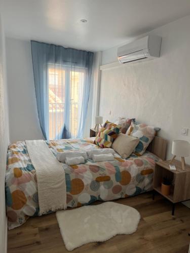 Postel nebo postele na pokoji v ubytování Maison climatisée 4 pers entre Mer et montagne