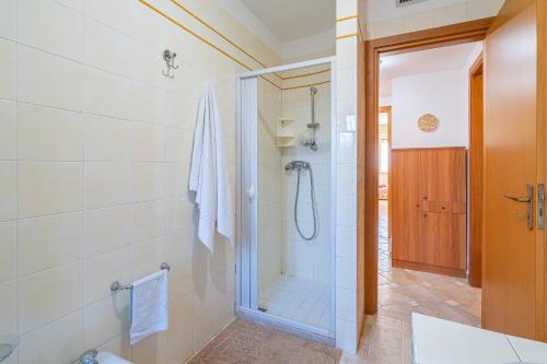 Koupelna v ubytování Casa di Lorenzo