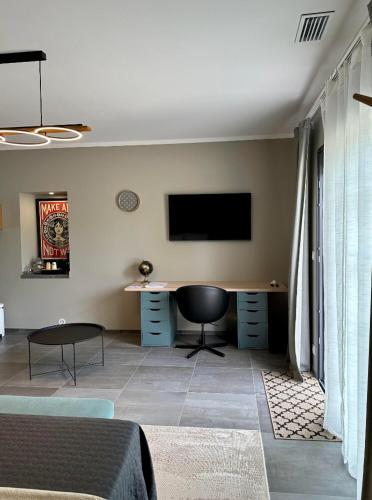 Photo de la galerie de l'établissement Chambre style hôtel, à Sablet