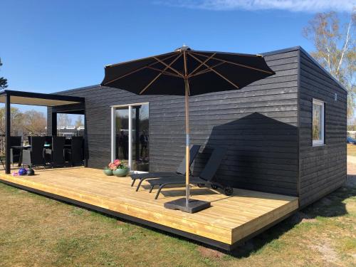 Taman di luar DCU-Camping Gjerrild Strand