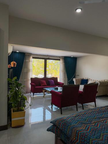 Istumisnurk majutusasutuses A Luxury Residance in DHA, Karachi