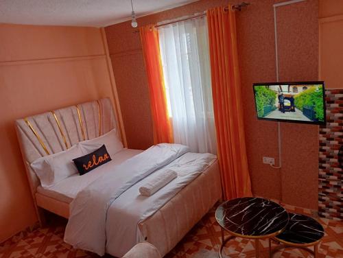 Postel nebo postele na pokoji v ubytování Voi luxurious homes