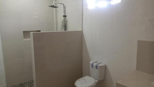 Koupelna v ubytování Bale hotel & Cowork