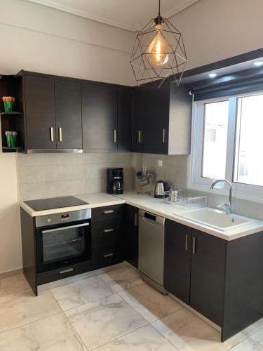 Dapur atau dapur kecil di F K Apartments