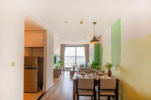 Dapur atau dapur kecil di La Maison Virgo 2beds free gym pool