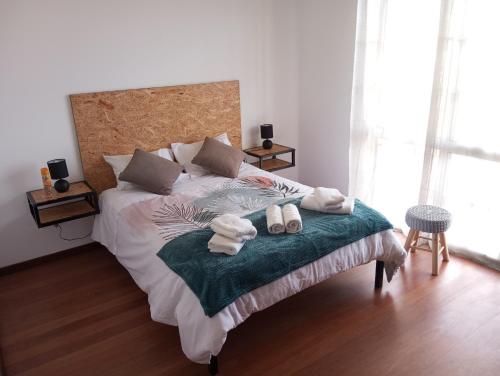 Ένα ή περισσότερα κρεβάτια σε δωμάτιο στο Dotty's House