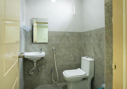 Ένα μπάνιο στο Hotel Marigold Kokapet- A Business Hotel