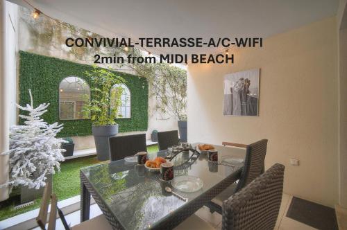 2 Pieces moderne avec terrasse A1B263