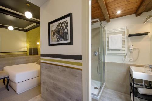 Phòng tắm tại Relais Luxury Corso