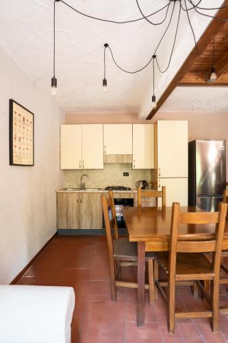 Η κουζίνα ή μικρή κουζίνα στο Borgo Segreto del Garda