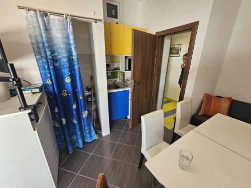 Kuchyň nebo kuchyňský kout v ubytování Hostel Renato
