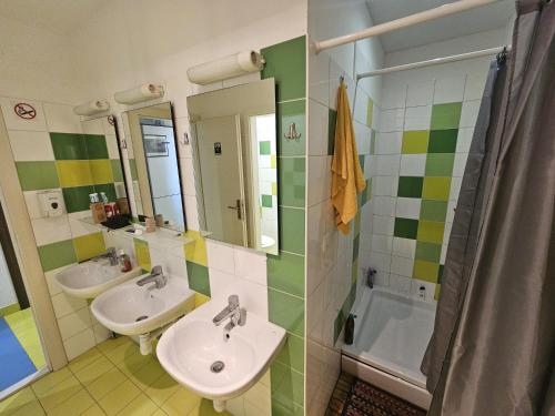 Koupelna v ubytování Hostel Renato