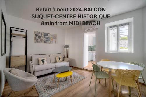 2 pieces moderne, quartier du Suquet, A1B261