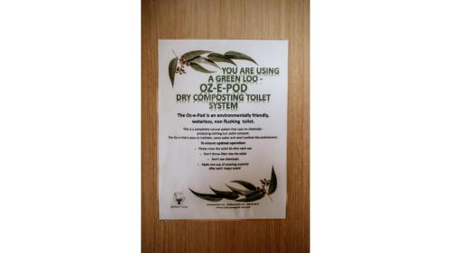 a flyer for a coffee shop with a plant at Edgar at Lake George Winery at Tiny Away in Collector
