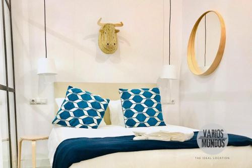 Кровать или кровати в номере Amanecer Urbano para 6 en Sol