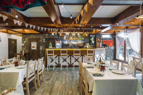 Restoran atau tempat lain untuk makan di Gościniec Zaskalnik Szczawnica