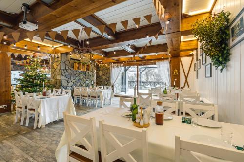 Restoran atau tempat lain untuk makan di Gościniec Zaskalnik Szczawnica