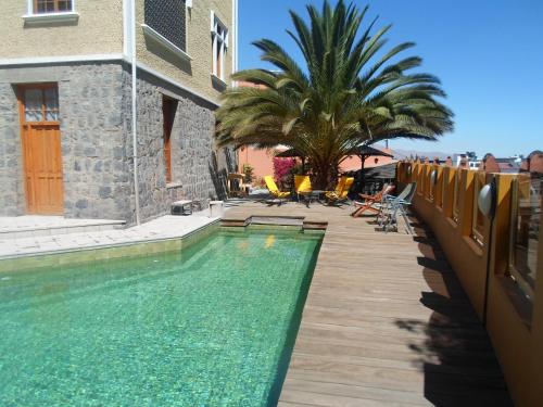 Piscina en o cerca de Posada El Castillo