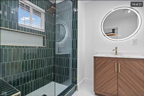 Koupelna v ubytování Unique Spacious Bungalow