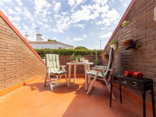 Μπαλκόνι ή βεράντα στο Holiday Home Mila by Interhome