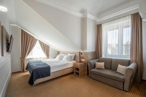 Posteľ alebo postele v izbe v ubytovaní Moris Boutique Beach Hotel