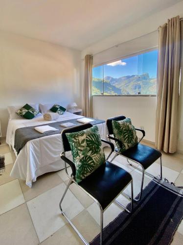Katil atau katil-katil dalam bilik di Casa Colona - Guesthouse