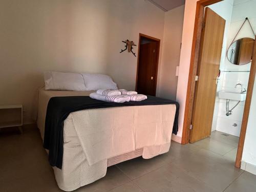 Vila Bonita Guest Houseにあるベッド